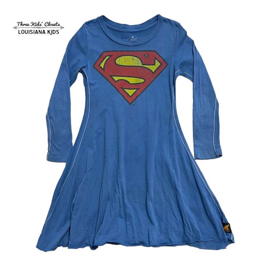Trunk Ltd. 6T Superman T-Shirt Dress